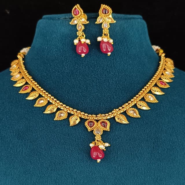 American diamond jewellery necklace set