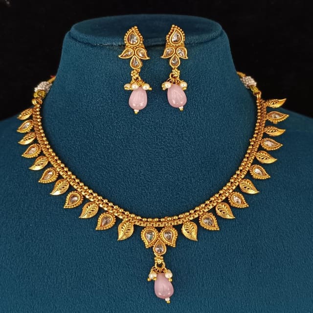 American diamond jewellery necklace set