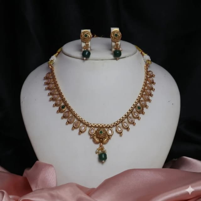 American diamond jewellery necklace set